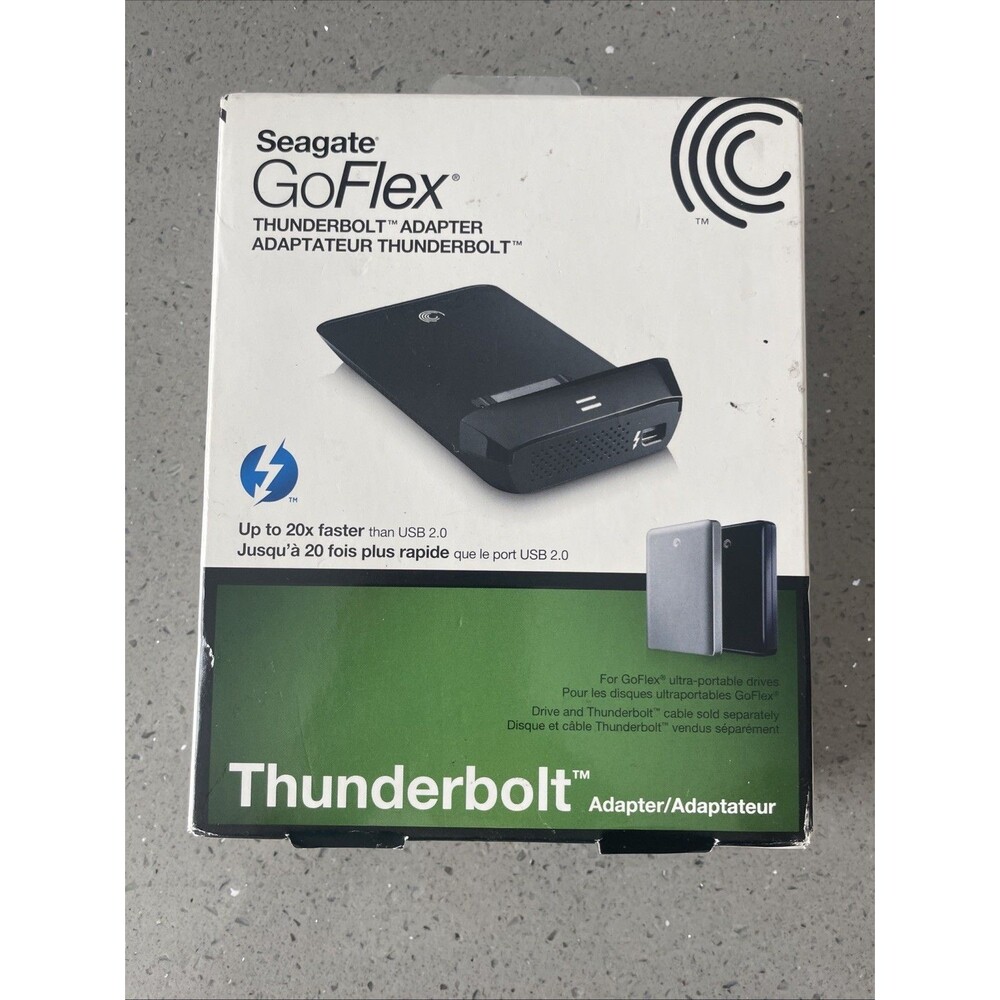 NEW Seagate SRD0001 GoFlex Thunderbolt Adapter External Storage Controller